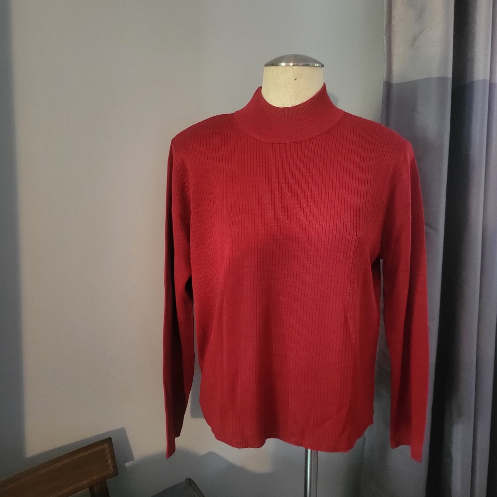 The Room Red Turtleneck Sweater
